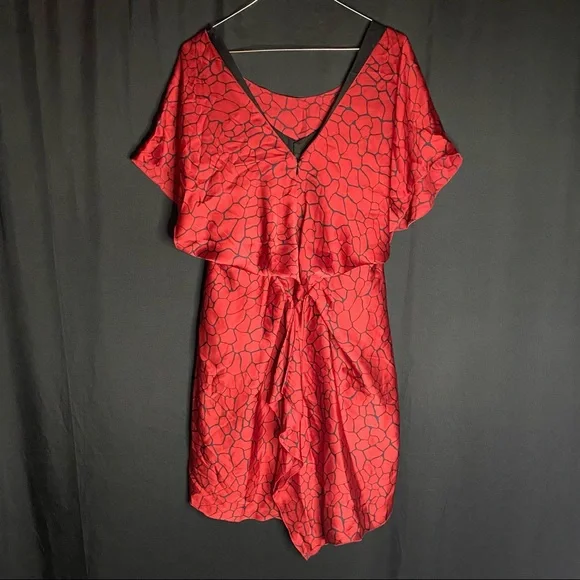 BCBG Satin Mini Dress - Picture 2 of 7